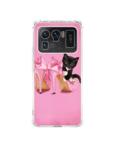 Coque Xiaomi Mi 11 Ultra Chaton Chat Noir Kitten...