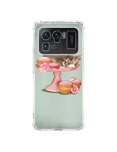 Coque Xiaomi Mi 11 Ultra Chaton Chat Kitten Cookies Cupcake - Maryline Cazenave