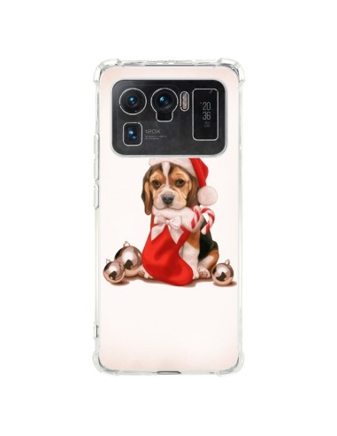 Coque Xiaomi Mi 11 Ultra Chien Dog Pere Noel Christmas - Maryline Cazenave
