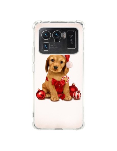 Coque Xiaomi Mi 11 Ultra Chien Dog Pere Noel Christmas Boules Sapin - Maryline Cazenave