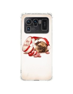 Coque Xiaomi Mi 11 Ultra Chien Dog Pere Noel Christmas...