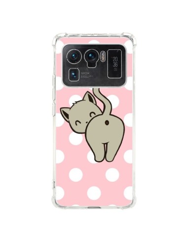 Coque Xiaomi Mi 11 Ultra Chat Chaton Pois - Maryline Cazenave