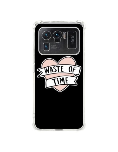 Coque Xiaomi Mi 11 Ultra Waste of Time Coeur - Maryline Cazenave