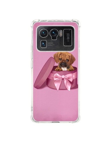 Coque Xiaomi Mi 11 Ultra Chien Dog Boite Noeud Triste - Maryline Cazenave