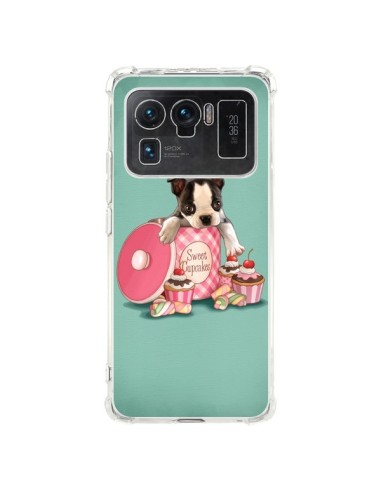 Coque Xiaomi Mi 11 Ultra Chien Dog Cupcakes Gateau Boite - Maryline Cazenave