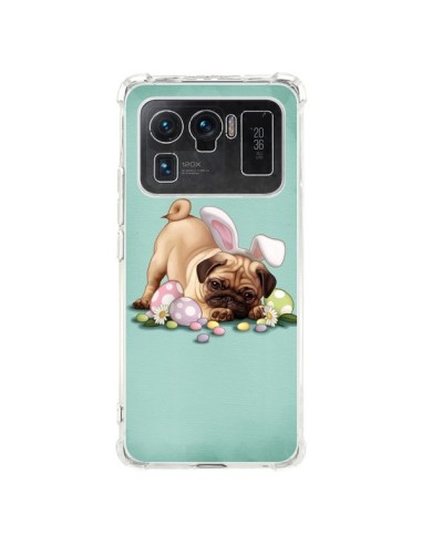 Coque Xiaomi Mi 11 Ultra Chien Dog Rabbit Lapin Pâques Easter - Maryline Cazenave