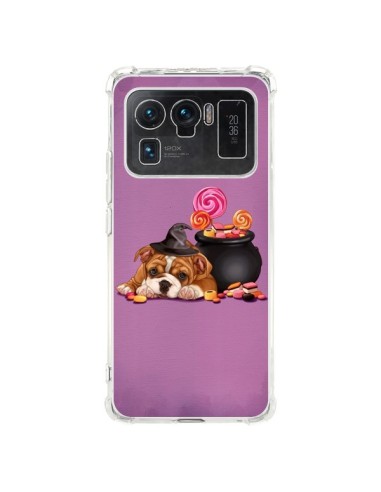 Coque Xiaomi Mi 11 Ultra Chien Dog Halloween Sorciere Chaudron Bonbon - Maryline Cazenave
