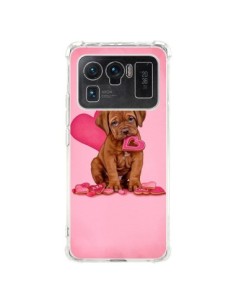 Coque Xiaomi Mi 11 Ultra Chien Dog Gateau Coeur Love -...