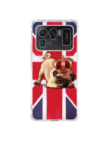 Coque Xiaomi Mi 11 Ultra Chien Dog Anglais UK British Queen King Roi Reine - Maryline Cazenave