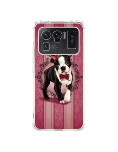 Coque Xiaomi Mi 11 Ultra Chien Dog Gentleman Noeud...