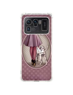 Coque Xiaomi Mi 11 Ultra Lady Chien Dog Dalmatien Robe...