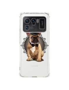 Coque Xiaomi Mi 11 Ultra Chien Bulldog Noeud Papillon...