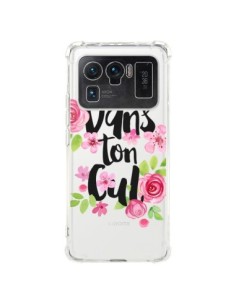 Coque Xiaomi Mi 11 Ultra Dans Ton Cul Fleurs Transparente...