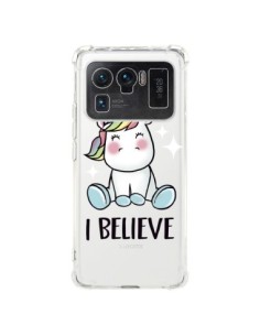 Coque Xiaomi Mi 11 Ultra Licorne I Believe Transparente -...