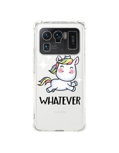 Coque Xiaomi Mi 11 Ultra Licorne Whatever Transparente - Maryline Cazenave