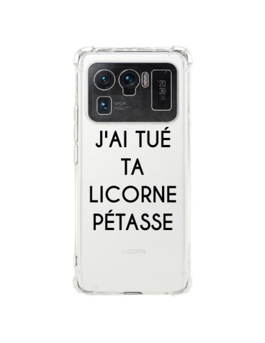 Coque Xiaomi Mi 11 Ultra Tué Licorne Pétasse Transparente - Maryline Cazenave