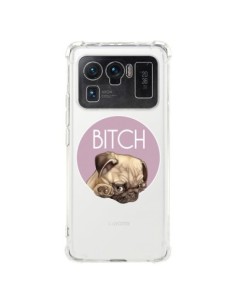 Coque Xiaomi Mi 11 Ultra Bulldog Bitch Transparente -...