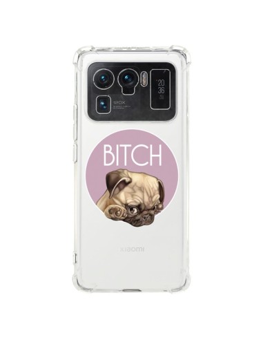 Coque Xiaomi Mi 11 Ultra Bulldog Bitch Transparente - Maryline Cazenave