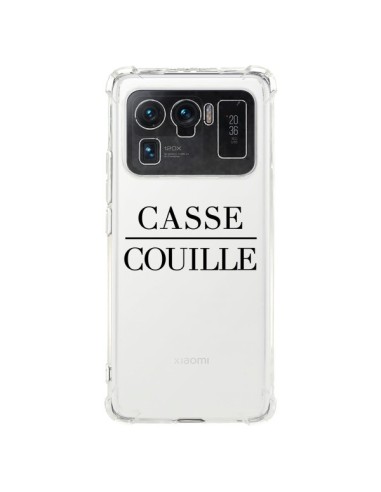 Coque Xiaomi Mi 11 Ultra Casse Couille Transparente - Maryline Cazenave