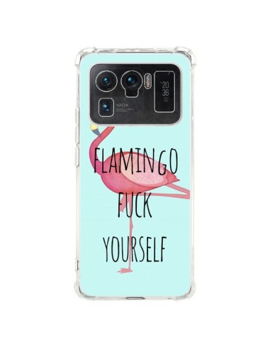 Coque Xiaomi Mi 11 Ultra Flamingo Fuck Yourself - Maryline Cazenave