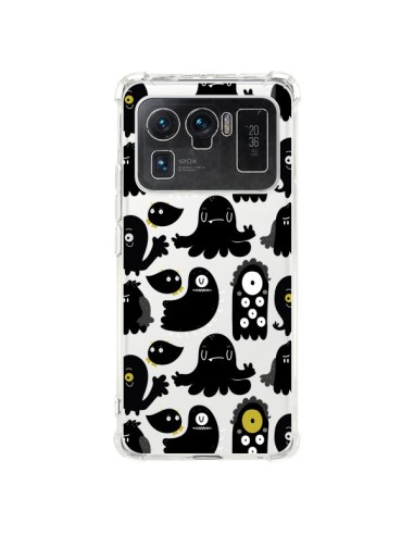 Coque Xiaomi Mi 11 Ultra Monsters Monstres Pattern Transparente - Maria Jose Da Luz