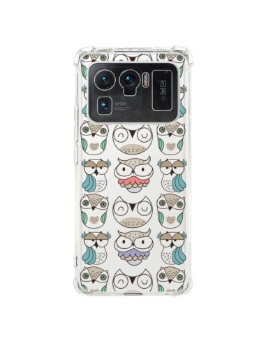 Coque Xiaomi Mi 11 Ultra Chouettes Owl Hibou Transparente - Maria Jose Da Luz