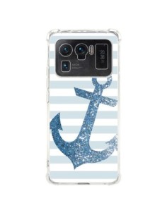 Coque Xiaomi Mi 11 Ultra Ancre Bleu Navire - Monica Martinez