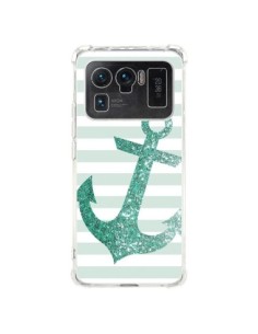 Coque Xiaomi Mi 11 Ultra Ancre Vert Navire - Monica Martinez