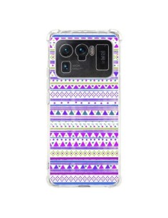 Coque Xiaomi Mi 11 Ultra Bandana Violet Azteque - Monica...