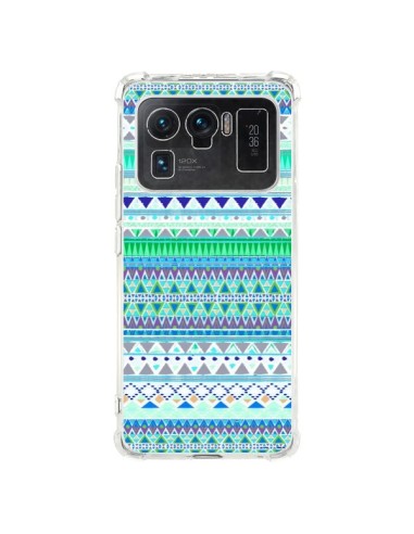 Coque Xiaomi Mi 11 Ultra Chenoa Bleu Azteque - Monica Martinez