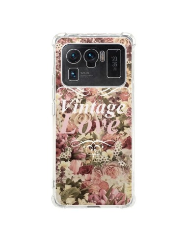 Coque Xiaomi Mi 11 Ultra Vintage Love Flower - Monica Martinez