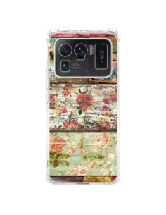 Coque Xiaomi Mi 11 Ultra Lady Rococo Bois Fleur -...