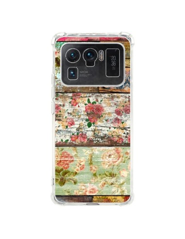 Coque Xiaomi Mi 11 Ultra Lady Rococo Bois Fleur - Maximilian San