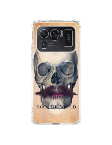 Coque Xiaomi Mi 11 Ultra Rock Skull Tête de Mort - Maximilian San