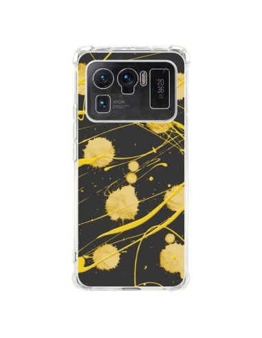 Coque Xiaomi Mi 11 Ultra Gold Splash Peinture Art - Maximilian San