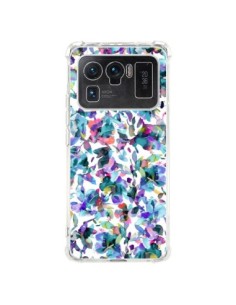 Coque Xiaomi Mi 11 Ultra Aquatic Flowers Blue - Ninola...