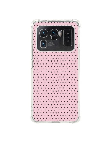 Coque Xiaomi Mi 11 Ultra Artsy Dots Pink - Ninola Design