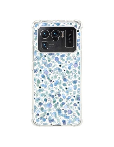 Coque Xiaomi Mi 11 Ultra Cosmic Bubbles Blue - Ninola Design