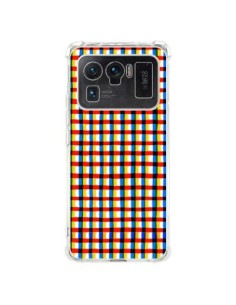 Coque Xiaomi Mi 11 Ultra Crossed Eyes Lines Red - Ninola...
