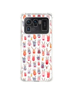 Coque Xiaomi Mi 11 Ultra Cute Winter Reindeers - Ninola...