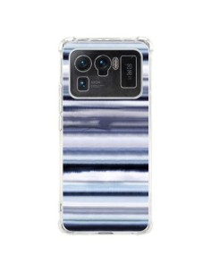 Coque Xiaomi Mi 11 Ultra Degrade Stripes Watercolor Navy...