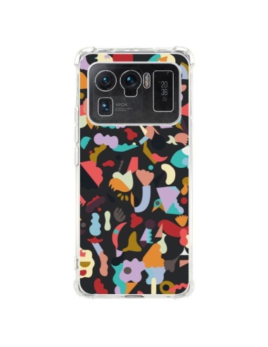 Coque Xiaomi Mi 11 Ultra Dreamy Animal Shapes Black - Ninola Design