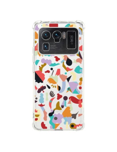 Coque Xiaomi Mi 11 Ultra Dreamy Animal Shapes White - Ninola Design