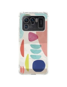 Coque Xiaomi Mi 11 Ultra Moody Geometry Multi White -...