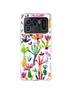 Coque Xiaomi Mi 11 Ultra Overlapped Watercolor Dots -...