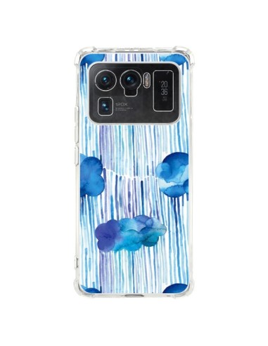 Coque Xiaomi Mi 11 Ultra Rain Stitches Neon - Ninola Design