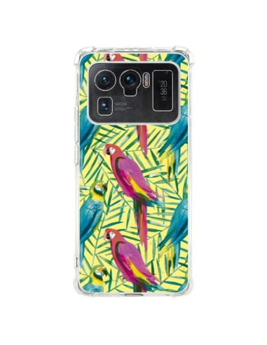 Coque Xiaomi Mi 11 Ultra Tropical Monstera Leaves Multicolored - Ninola Design