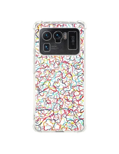 Coque Xiaomi Mi 11 Ultra Water Drawings White - Ninola Design