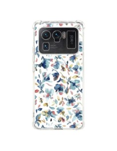 Coque Xiaomi Mi 11 Ultra Watery Hibiscus Blue - Ninola...