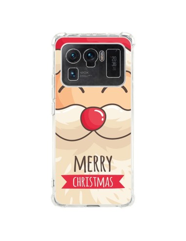 Coque Xiaomi Mi 11 Ultra Moustache du Père Noël Merry Christmas - Nico